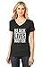 Together We Rise Shirt Freedom Justice Human Rights V-Neck Fitted Women T-Shirt Medium Black