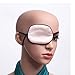 Mudder 2 Pieces Silk Eye Patch Elastic Eye Patches Lazy Eye Patches for Amblyopia Strabismus, Black and Flesh Pink