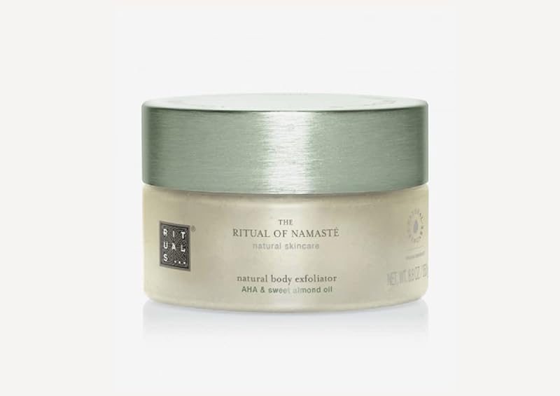 RITUALS The Ritual of Namaste Body Exfoliator Scrub AHA Sweet Almond Oil 250g