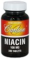 Carlson Labs Niacin, 100mg