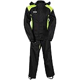 First Mfg Co – Women's Motorcycle Ripstop Rain Suit, Water Resistant, Breathable, Lightweight, Soft and Comfortable Rain Gear