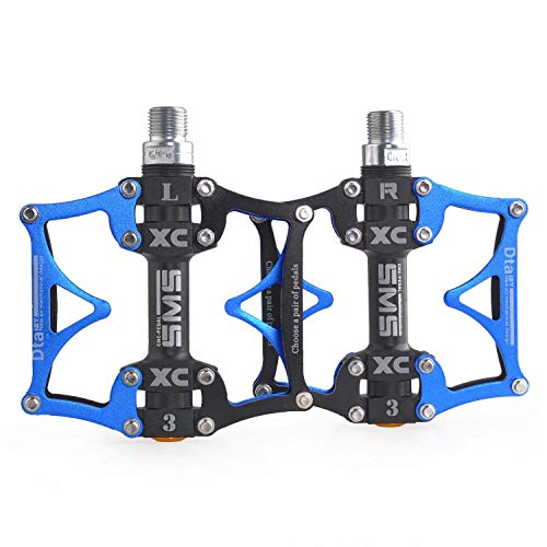 TRADE® ThinkTop MTB/BMX Road Mointain Bike Pedals Bicycle Platform 3 Sealed Bearing Pedals Axle 9/16 Inch