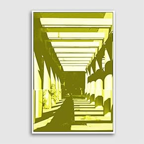 Framed Canvas Wall Art for Living Room, Bedroom Colorful Corridor Canvas Prints for Modern Home Decoration Ready to Hang - 16"x24" inches