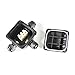 ATPWONZ IP68 Waterproof Electrical Junction Box 3-Way PG11 Underground Cable Connectors Ø 5.5-10.2mm (Pack of 4)
