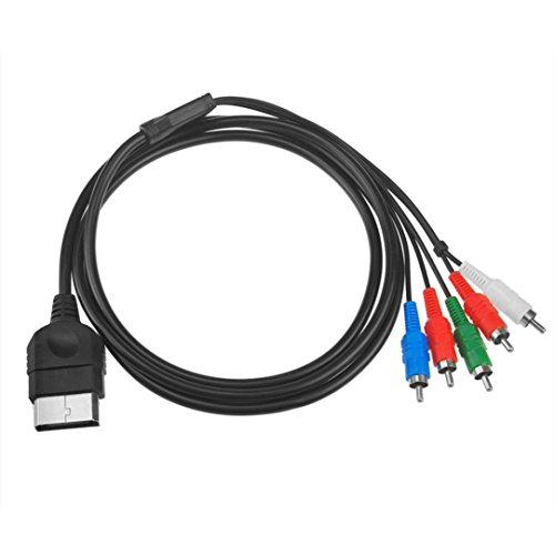 OVERMAL For Original Xbox HD Component AV Cable Cord High Definition Hookup Connection