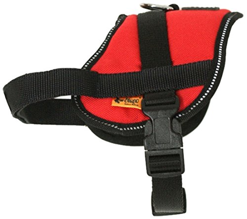 Dingo Dog Harness Handmade Reflective STRONG Modern Sport Type Red 13479