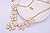 November's Chopin (TM) Flower Simple Style Statement Pendant Elegant Sexy Choker Necklace