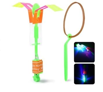 arrow helicopter fairy flying toy with led