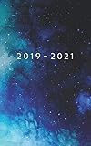 2019 - 2021: Weekly Planner Starting August 2019 - July 2021 | 5 x 8 Dated Agenda | 24 Month Appointment Calendar | Organizer Book | Soft-Cover Galaxy Blue by Pocket Planner
