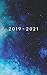 2019 - 2021: Weekly Planner Starting August 2019 - July 2021 | 5 x 8 Dated Agenda | 24 Month Appointment Calendar | Organizer Book | Soft-Cover Galaxy Blue by Pocket Planner