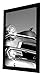 Americanflat 18x24 Black Picture Frame - Smooth Wood Finish - 1-Inch Wide