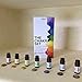 Elixir By Bita 7 Chakras Essential Oils Set of 7 Essential Oil Blends and 7 Gemstone Crystals and Healing Stones. for Sleep, Meditation, Relaxation & Diffusers. Aromatherapy Oils Lavender Rosemary
