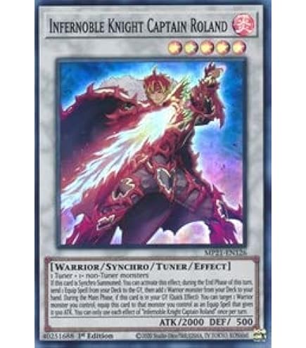 Infernoble Knight Ogier Comun Yugioh | Meses Sin Interés