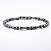 VIKI LYNN Magnetic Hematite Ankle Bracelet Anklet, 9.5