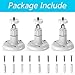 Wyze Cam Pan Wall Mount, COOLWUFAN Adjustable Indoor and Outdoor 360 Degree Swivel Ceiling Mount Bracket Compatible with Wyze Cam Pan and Other Camera with Same Interface (3 Pack)