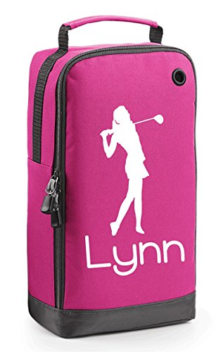 personalised golf shoe bag