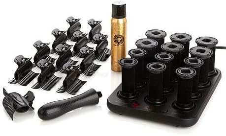 Martino Cartier You Rock My Curls Roller Set with Glass Slippers Shine Spray