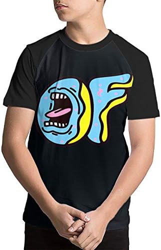 Mens Tshirts Short Sleeve Polyester T-Shirt for Teen Girls Boys, Odd Future