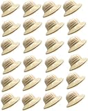 Oojami 24 piece Jungle Safari Soft Plastic Hat Costume Birthday Party Favor Kids Toy