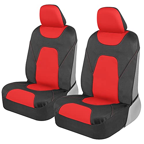 Mua Motor Trend AquaShield Car Seat Covers for Front Seats, Red Two