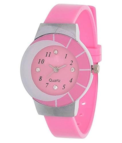Analogue Pink Dial Girls Watch (BRT - 25)