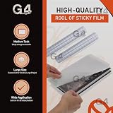 G4GADGET Transparent Self-Adhesive Book Cover Film 33cm x 3m Waterproof view 4