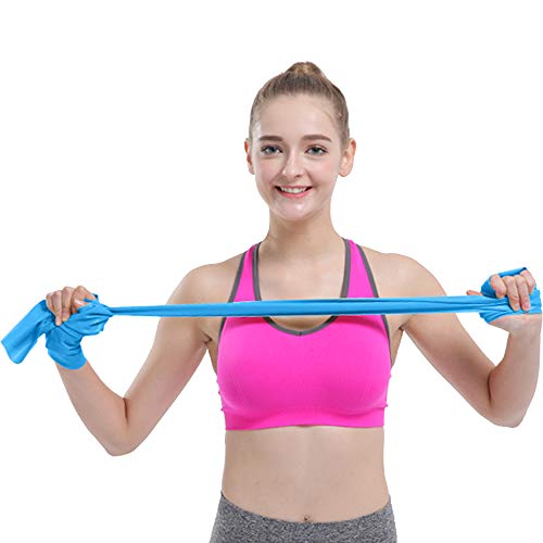 Resistance Bands Set, Long Exercise Bands for Arms, Shoulders, Legs and