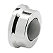 Prime-Line J 4724 Door Wall Stop, 1 In., Rubber Bumper, Polished Chrome (Single Pack)