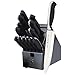 J.A. Henckels International Fine Edge Synergy Knife Block Set, 15 Piece, Black