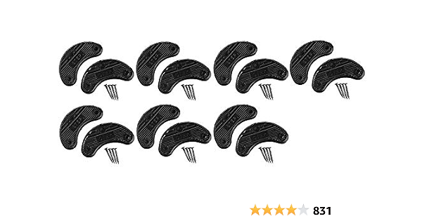 Shoe Heel Plates Taps with Metal Nails 