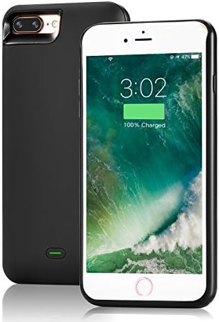 iPhone 7 Battery Case,Oldboy iPhone 7 Charger Ultra Slim (iOS 10+) Charging Case 5200mAh Rechargeable Extended Protective Portable Battery Charger Juice Power Bank Pack for iPhone 7(4.7 inch) (Black)