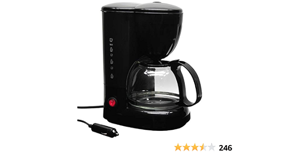 RoadPro RPSC785 12-Volt Coffee Maker 