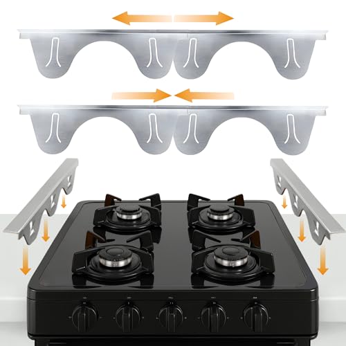 Stove Gap Covers Stainless Steel Adjustable