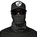 S A Company Single UV Face Shield | UV 30+ Multipurpose Neck Gaiter Balaclava for Adults | Carbon Fiber