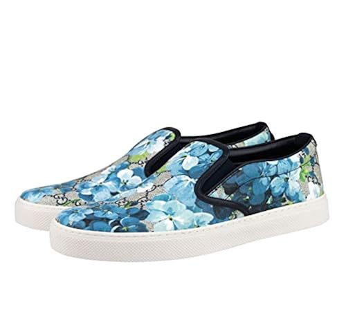 gucci blue bloom sneakers
