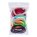 20 Pieces Large Stretch Hair Ties Bands Ponytail Holders Headband for Thick Heavy and Curly Hair (Multicolor)