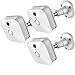 Blulu 3 Pack Adjustable Camera Wall Mount Bracket, 360 Degree Protective Mounting Bracket Compatible with Blink XT Indoor/Outdoor Camera Security System (White)