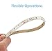 LEDMO Flexible LED Strip Lights,LED Light Strip Waterproof,Super Bright 600Units SMD2835 LEDs,Cool White,16.4Ft/5M,Lighting Strips
