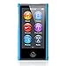 Minisuit JAZZ Slim Shell Case with Belt Clip + Screen Protector for iPod Nano 7 or 8 / 7th or 8th Gen (Rubberized Blue)