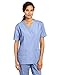 WonderWink Womens Origins Bravo V-Neck Top Medical Scrubs Shirt, Ceil Blue, Medium US