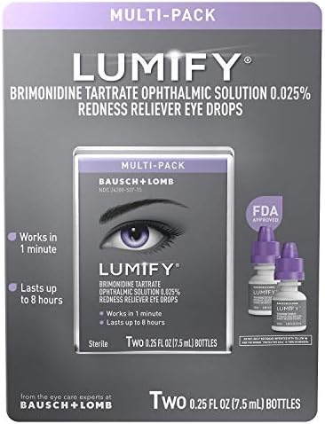 LUMIFY Redness Reliever Eye Drops (7.5ml/0.25fl. oz, Pack of 2) price in  UAE | Amazon UAE | kanbkam
