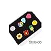 Pokemon Ash Gym Badges Kanto Generation 1 Badges Collection Set of 8pcs