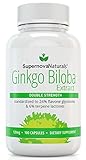 Supernova Naturals - Ginkgo Biloba Extract, 100caps, 120mg