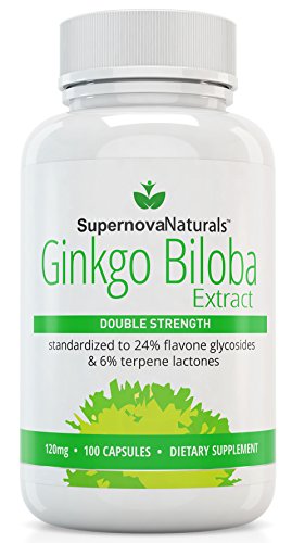 Supernova Naturals - Ginkgo Biloba Extract, 100caps, 120mg Supernova Naturals - Ginkgo Biloba Extract, 100caps, 120mg