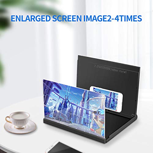 12'' Screen Magnifier for Smartphone, Mobile Phone 3D Magnifiers