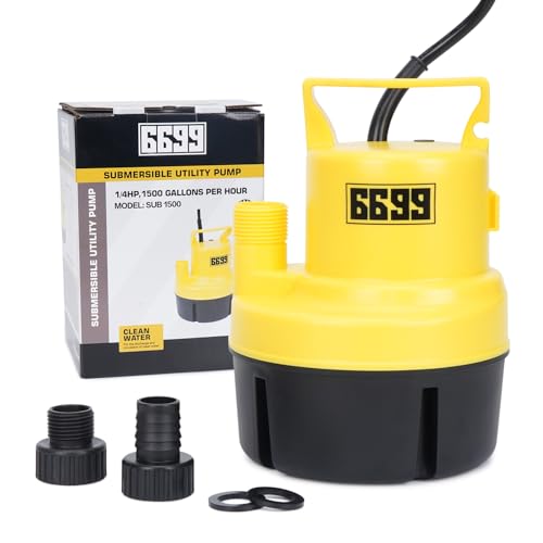 6699 Submersible Sump Pump