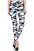 Leggings Depot Ultra Soft 3X5X Popular Best Printed Fashion Leggings Batch3 (3X-5X, Hawaiian Blues)