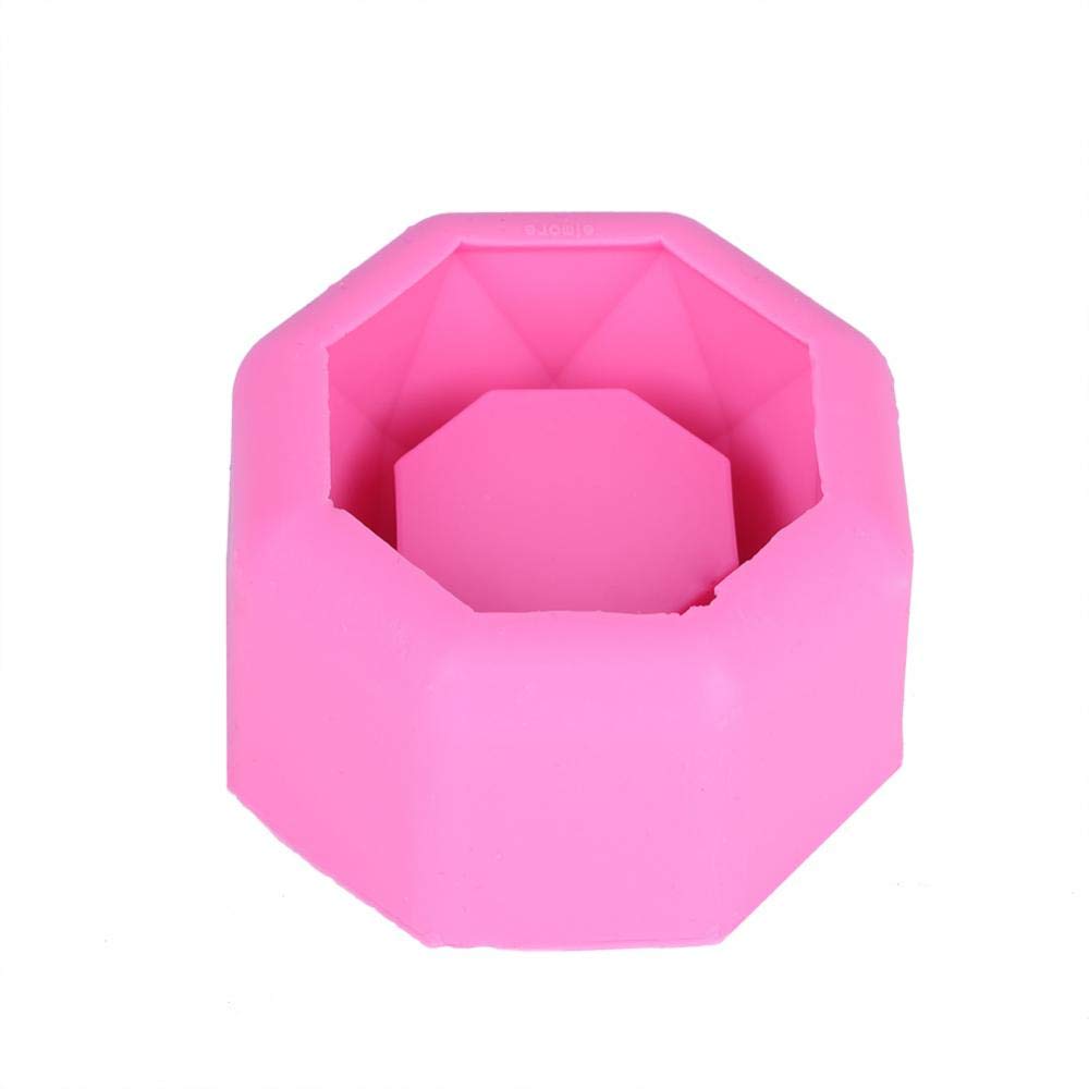 Flower Pot Mold, DIY Silicone Creative Reusable Garden Planter Pot Mold Vase Candlestick Mould Handmade Crafts Mold Tool(BK1130)