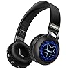Riwbox-WT-8S-Bluetooth-Headphones-Led-Light-Up-Wireless-Headphones-Over-Ear-Hi-Fi-Stereo-Foldable-WirelessWired-Headsets-With-Mic-And-TF-Card-Compatible-for-TabletLaptopTV-Black Riwbox WT-8S Bluetooth Headphones, Led Light Up Wireless Headphones Over Ear Hi-Fi Stereo Foldable Wireless/Wired…