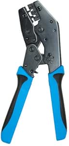 HT-225D Full Cycle Ratchet Crimping Tool with interchangeable die set HT-225D